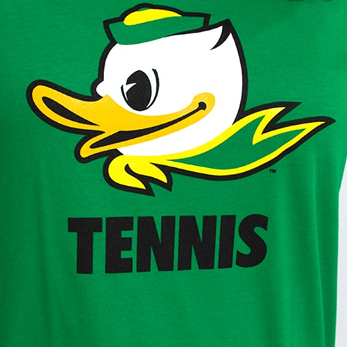 Fighting Duck, Nike, Green, Crew Neck, Cotton, Men, Tennis, T-Shirt, 141568